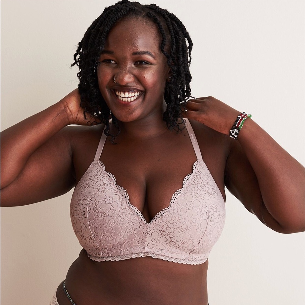 AERIE real happy wireless lightly lined bra